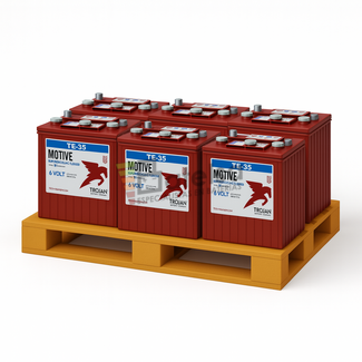 6 Bateras TROJAN TE35 | 6 Voltios 245 A|mperios